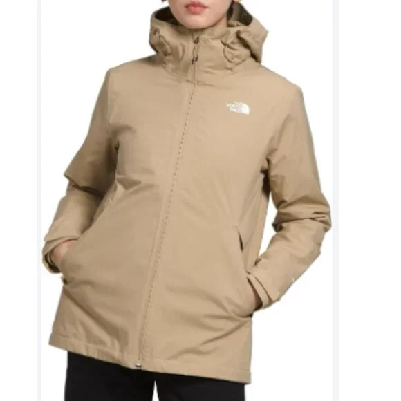 The North Face Women's Carto TriClimate Jacket Khaki Stone 3XL